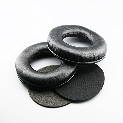Ersatz-Ohrpolster für AKG K240, K241, K242, K270, K271, K272, K240 MkII, K271 Mk Kopfhörer, Schafleder, Memory-Schaumstoff