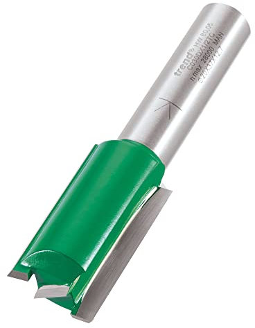 Trend Craft Pro Fräser, 1,27 cm Schaft, gerade, Ref: C030DX1/2TC, Durchmesser 20 mm, Schnittlänge 50 mm, Wolframkarbidspitze