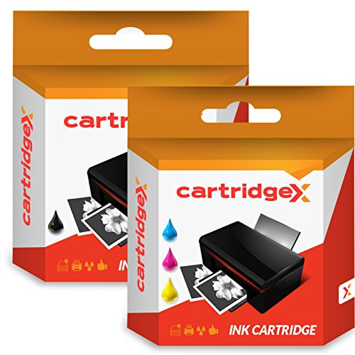 Cartridgex Black & Colour Compatible Ink Cartridge Replacement for Lexmark 4 & 5 Z2390 Z2490 X5690 X6690