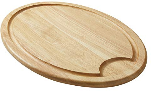 Rachael Ray 47762 20 tum x 14 tum oval trencher bräda parkawood skärning, trä