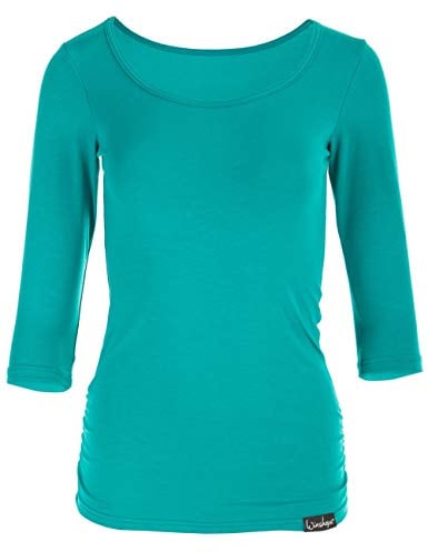 Winshape Damen Fitness Yoga Pilates 3/4-Arm Shirt WS4