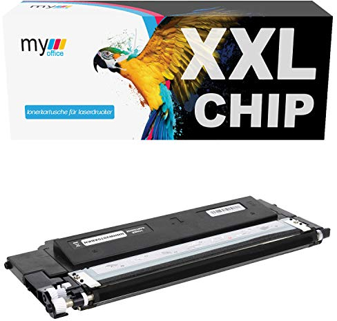 MYOFFICE Tonerkartusche W2070A BK für HP Color Laser 150 150NW 178NW MFP 179FNW kompatibel 117A mit CHIP Schwarz Drucker 1000 Seiten 1er Pack