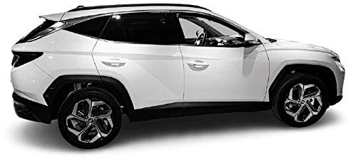Solarplexius Auto-Sonnenschutz Scheiben-Tönung passgenau für Hyundai Tucson NX4 IV gen. ab 2020 Keine Folie Komplettsatz
