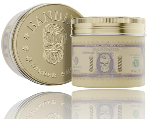 Bandido naturmatte Pomade 125ml, Haar Wax Matte Wax– Neues Design – Neue Rezeptur