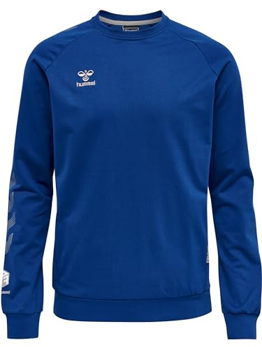hummel Herren Hmlmove Grid Cotton Sweatshirt, Sodalite Blue, L EU