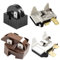 Kit de relé de arranque PTC para refrigerador y congelador QP2-4R7, 6750C-0004R, 4387913, repuesto de relé de compresor para todas las marcas de máquinas de control en frío (4 piezas diferentes)