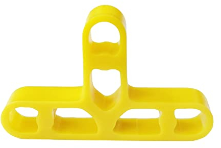 5/16 inch Tile Leveler Birck Wall Spacer Concrete Slab Paver 8mm Bricklaying Spacer Yellow Mortar Bricklaying Spacer Thin Red Wall Spacer Kitchen Tile Spacer (Yellow)