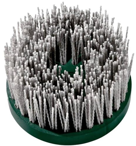 Metabo Tellerbürste 130 mm M 14, P 120, SiC (Bürste zum Bearbeiten, Entgraten, Schleifen und Strukturieren von Oberflächen) # 623743000