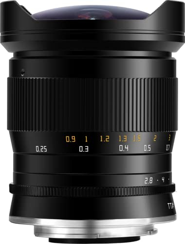 TTARTISAN Obiettivo Fisheye Full Frame da 11 mm F2.8 per Nikon F-mount D6, D5, Df, D850, D810A, D810, D780, D750, D610 e altre fotocamere Full Frame
