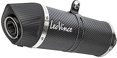 LeoVince silencieux d'échappement LV ONE EVO avec homologation, compatible fibre de carbone avec KTM Duke 125/390 Année de fabrication 2021-2023 E5