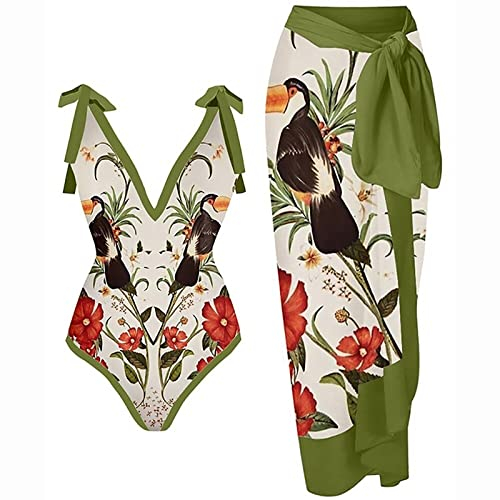 Damen Badeanzug Niedrige Taille Ruched Bikinihose Für Frauen Summer Bikini Oberteil V Ausschnitt Blumenmuster Badeanzug Bikini Damen Set Triangel Bikini Damen Zweiteiliger Bademode