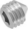 SECCARO Lot de 20 vis sans tête avec pointe M5 x 6 mm, acier inoxydable V2A VA A2, DIN 914 / ISO 4027