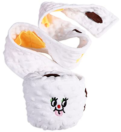 Leadigol 1 Set Simulation Toilettenpapier Haustier Spielzeug, Toilettenpapier Plüschtier Tissue Roll Design Interaktives Welpenspielzeug Hund Kauspielzeug für Haustiere