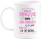 Otshirt Mug princesse et aide-soignante | Céramique 325ml, Imprimé en France, cadeau humour anniversaire original rigolo humoristique