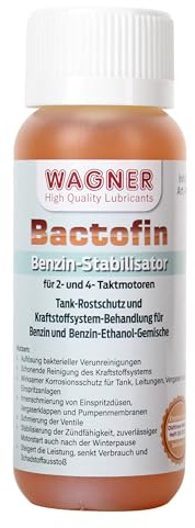 Bactofin Benzin Stabilisator, Tank- und Rostschutz Additiv für alle 2- und 4-Taktmotoren, Katalysatoren, 100ml