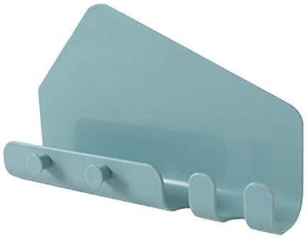 Adhesive Wall Mounted Tablet Holder with 4 Hooks, Sturdy and Versatile Charging Stand, Large Size, Space Saving Design,Universal Compatibility, for Tablets