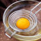 Silver Egg Separator, Yolk White Separator Tool, Food Grade Stainless Steel Egg Divider Egg Sieve Egg Extractor, Kitchen Gadget Cooking Baking Tool, Dishwasher Safe Specialty Tools and Gadgets