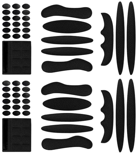 YXHZVON 2 Sets Helm Polster-Schaumstoff-Kit, Ersatz Universal Schaumstoff Pads Set, Fahrradhelm Polster,Fahrradhelm Ersatzteile,Fahrradhelm Ersatzteile (Schwarz)