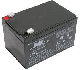 12V 12Ah MK Sealed Lead Acid Mobility Scooter Battery