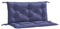 vidaXL Gartenbank Auflagen 2 STK., Gartenbank Auflage mit Hohlfasern, Bankauflage mit Schnüren für Außen Innen, Sitzkissen Bankkissen, Marineblau Oxford-Gewebe