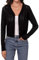 Irevial Cardigan Corto da Donna Leggera Giacca in Maglia Elegante Golfino Donna con Bottoni Casual Maglieria Cappotto Cavo a Maniche Lunghe per Primavera Estiva Autunno