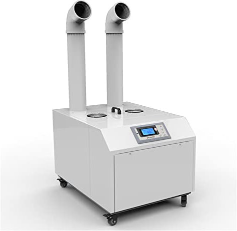 Humidificador industrial grande Difusor Generador de niebla Humidificador de plantas Pulverizador de preservación Humidificador evaporativo Función de sincronización Modo automático Sin agua Apagado