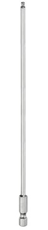 sourcing map Ball End Hex Screwdriver Bit Set 3mm (H3.0) Size 1/4 Hex Shank 200mm (8) Long Magnetic Ball Head Bits S2 Steel Metric Screw Driver Bit