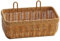 CARISSETT Wall Hanging Woven Basket Garlic And Gingers Storage Solution Storage Basket For Kitchen Vegetables And Spices