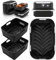 3PCS Air Fryer Accessories Set Compatible for Ninja Flexi Drawer Air Fryer Accessories 10,4L AF500UK, COSORI 10L, Reusable Silicone Air Fryer Liner Compatible for Ninja AF500UKCP (1x10.4L+2x5.2L)