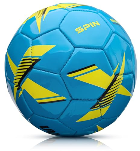 meteor Kinder Freizeitbälle für Fußball kleine Trainingsbälle - für das Torwarttraining Sportball für drinnen draußen Klein Freizeitball Ball für Mädchen Jungen Fussball in Allen Größen und Farben