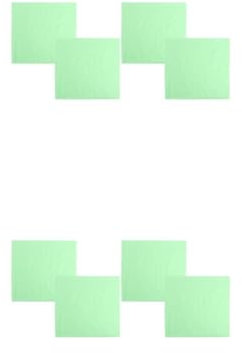 BESTYASH 6piezas Paño De Suede para Limpieza y Pulido De Joyería y Tela De Limpieza Doble Cara para Joyas