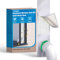 Air Jade Portable Air Conditioner Sliding Door Vent Kit, Insulated Sliding Door AC Vent Kit with Mesh Vent, Adjustable Door Seal Kit from 76 to 92, Fits 4, 5 and 5.9 Duct & Hose, with Leaf Guard