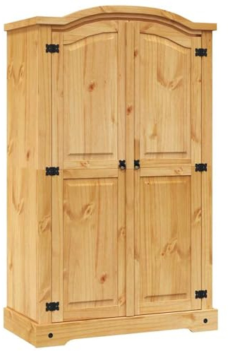Gecheer Wardrobe Mexican Pine Corona Range 2 Doors Wardrobe Model243732