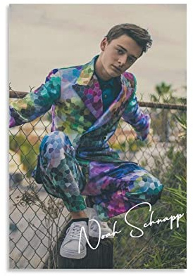 ZZXCHG Leinwandbild 50x70cm Noah Schnapp Poster Decorazione Soggiorno Camera da letto Pittura Senza Cornice