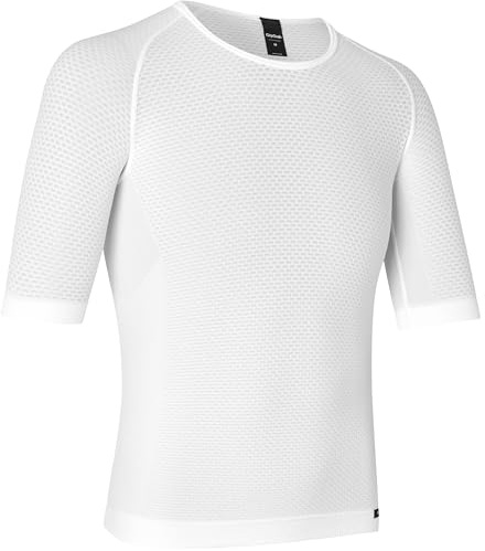 GripGrab PACR Sommer Seamless Kurzarm Radsport Funktionsunterhemd Herren | Zweite-Haut-Passform mit Race Fit, flacher Kragen passt gut unter enge Trikots, kühlend, atmungsaktiv, Polygiene Behandlung