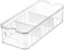 iDesign Caja organizadora para frigorífico (37,6 x 16,1 x 9,6 cm), caja de plástico libre de BPA grande, organizador de nevera o para la cocina, transparente