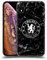 Head Case Designs Officially Licensed Chelsea Football Club Black Marble Crest Soft Gel Case Compatible With Apple iPhone XR