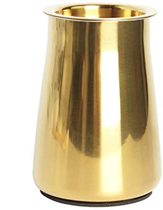 Easycomf Kaffeesieb Kaffeepulverfilter Rostfreier Stahl Zinn für eine Tasse Kaffee (Goldene Farbe)