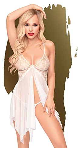 PENTHOUSE Sweet beast Negligee | Dessous | Babydoll | Dessous Damen Sexy Unterwäsche | Sexy Dessous für Damen für Sex | Unterwäsche Frauen | Erotik | Reizwäsche | Für Erwachsene