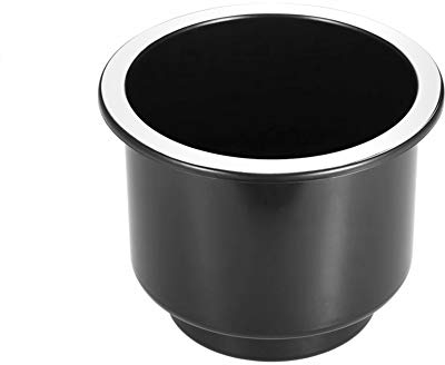 Asudaro Porte-gobelet pour bateau, Porte-gobelet marin universel, Porte-bouteille de boisson Porte-boisson encastré 108mm pour bateau Marine Porte-gobelet d'eau de voiture modifié