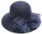 Damen Sonnenhut Sommer Hut Faltbarer Mesh Blumen Hut Elegante Blumen Anti-Uv Sonnenhüte Breite Krempe Strandhut Damenhut für Hochzeit Tea Kirche Party