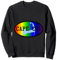 Cape Cod Rainbow Gay LGBTQ Pride T-Shirt Karte Silhouette Sweatshirt
