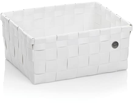 Kela Korb, 6P, Weiß, Kunststoff, 24.0 x 31.0 x 14.0 cm