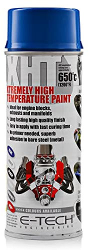 E-TECH XHT007 XHT Blue Extremely High Temperature Spray Paint