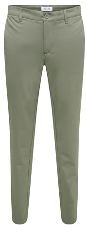 Only & Sons Herren Onsmark Slim Gw 0209 Pant Noos Anzughose, Castor Gray, 34W / 30L EU