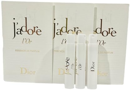 Dior Sample Perfume J'adore L'Or Essence De Parfum Sample Women 1 ml / 0.03 fl oz Set of 3