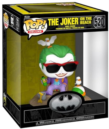 Funko Pop! Deluxe: BM 85th - The Joker - (Beach) - Batman 1989 - Vinyl-Sammelfigur - Geschenkidee - Offizielle Handelswaren - Spielzeug Für Kinder und Erwachsene - Movies Fans