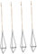 Supvox Metallständer 4 Stück Air Ananasständer Mini-blumentopf Tillandsien Halter Wohnkultur Tillandsia Metallbehälter Miniaturdekoration Kleiderständer Eisen Aufhänger Pflanze