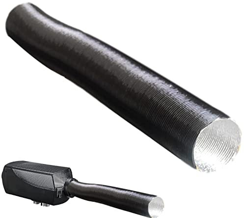 Anulely Tubo de alcantarillado para calefacción de coche, tubo de alcantarillado para calefacción estacionaria de aluminio, tubo de calefacción de aire para tuberías, piezas de aire acondicionado para