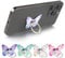 Ymapinc 4 Stück Handy Ring Schmetterling 360° Drehung Handyhalter Schmetterling Ästhetik Handyringhalterung Finger Cute Handyring für die Meisten Smartphone(4 Farben)